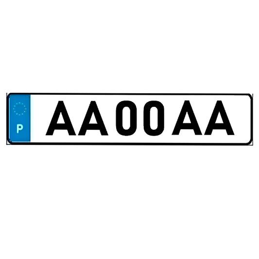 Matrícula de Carro (Sem Ano e Mês)