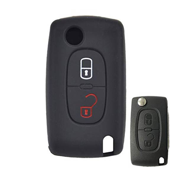 Capa Silicone Citroën/Peugeot | 2 Botões